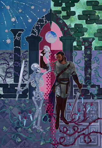 dragon age zine illustration