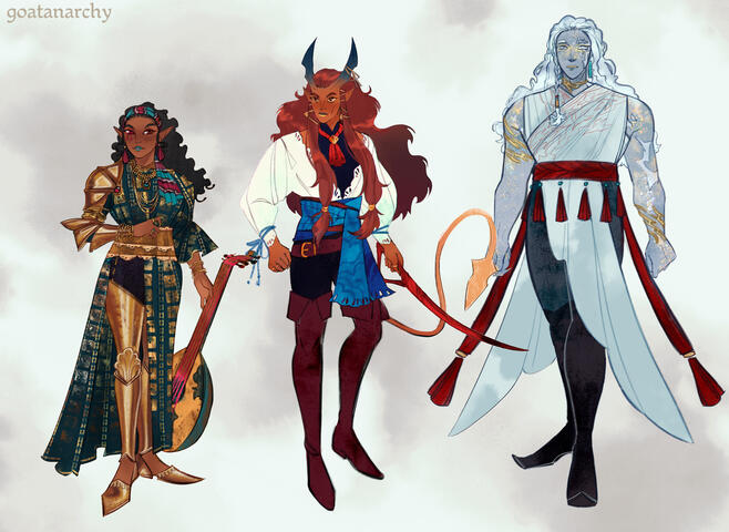 dnd character design